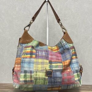 Dooney & Bourke Picnic Ants Madras Hobo Bag - Multicolor